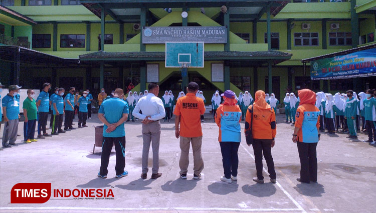 Suasana penyuluhan edukasi mengenai SPAB oleh BPBD Jatim dan SRPB (FOTO: Humas SRPB to TIMES Indonesia)