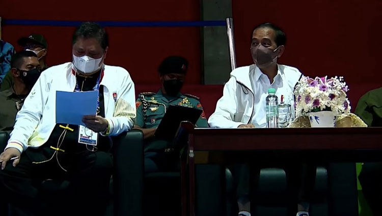 Presiden Jokowi Tinjau Arena Wushu PON XX Papua