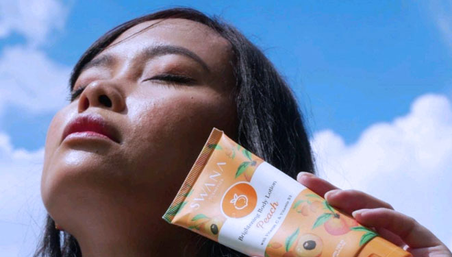 Produk lotion Swana produksi EJI Group yang diluncurkan Jumat lalu. (foto: EJI Group for TIMES Indonesia)