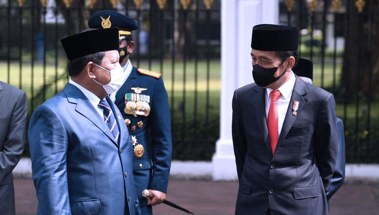 Menhan RI Prabowo Subianto Ikuti Upacara Peringatan HUT Ke-76 TNI ...