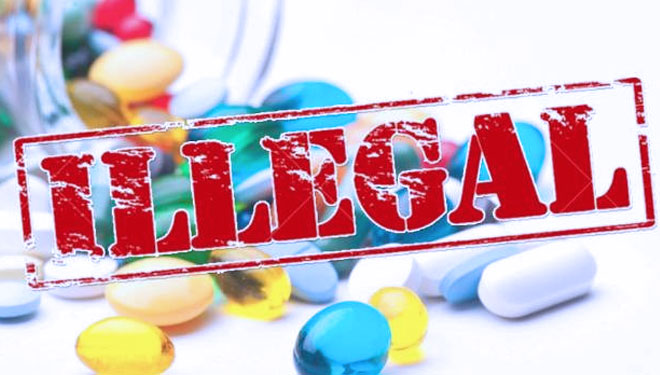 Ilustrasi obat ilegal. (Foto: centralnews.co.id)