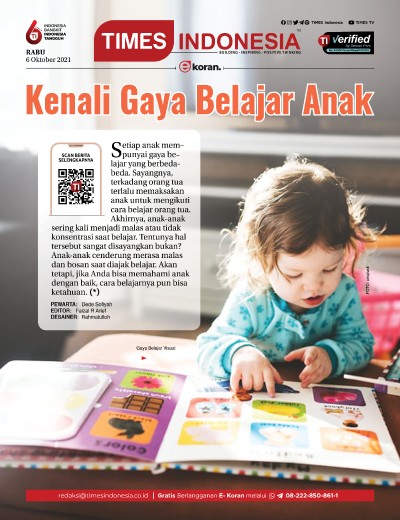 Edisi Rabu, 6 Oktober 2021: E-Koran, Bacaan Positif Masyarakat 5.0 