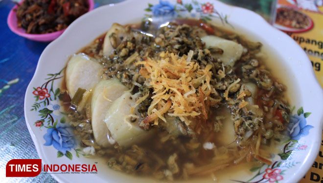 The exotic look of Kupang Lontong. (Photo: Amirah Farah/TIMES Indonesia)