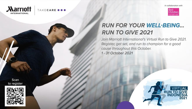 Marriott International secara resmi telah mengumumkan ajang kegiatan lari amal