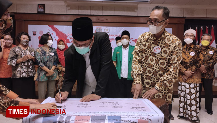 Tokoh Lintas Agama Di Gresik Komitmen Rajut Keberagaman - TIMES Indonesia