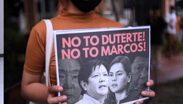 Pencalonan Presiden Marcos Jr Didemo Kelompok HAM Filipina