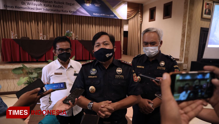jumpa pers Bea dan Cukai Kediri 2