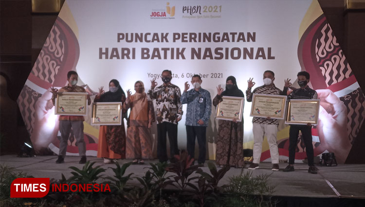 Pengusaha baru yang mendapat fasilitas lewat program Inovating Jogja (Foto: Totok Hidayat/TIMES Indonesia)