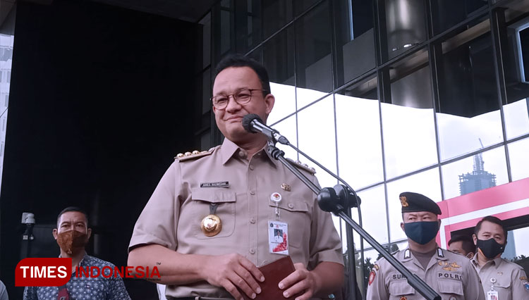 Gubernur DKI Jakarta Anies Baswedan. (FOTO: Moh Ramli/TIMES Indonesia)