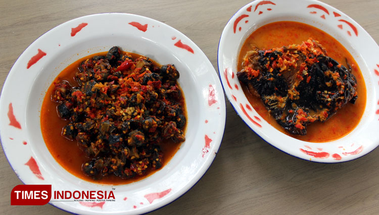 Spicy snail, escargot taste like of Warung Pedesan.  (Foto: Amirah Farah/TIMES Indonesia)