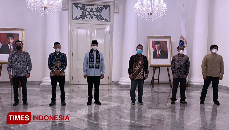 Silaturahim Pentahelix, PPI Dunia Bahas Indonesia 2030 dengan Gubernur Anies