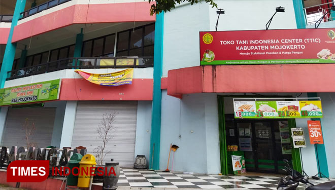 Digadang Jadi Mall IKM, Pemolesan Gedung PIP Kabupaten Mojokerto Dimulai