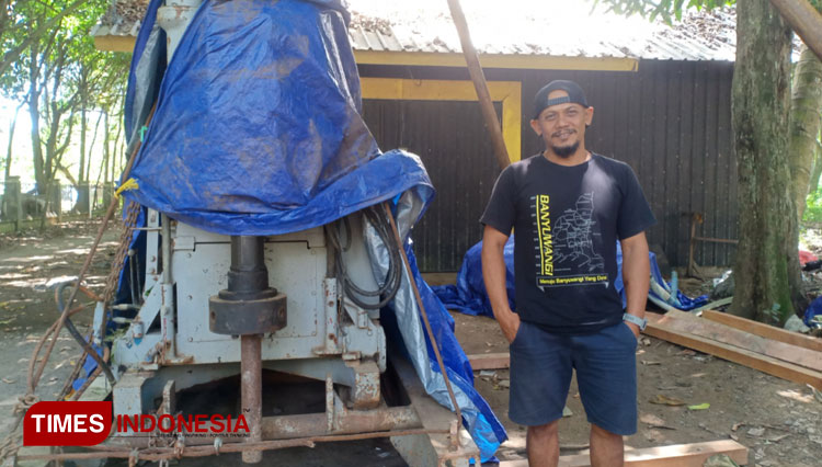 Agus Prihandoyo, anggota Pokmas HIPPAM ‘Suko Tirto’. (Foto : Syamsul Arifin/TIMES Indonesia)