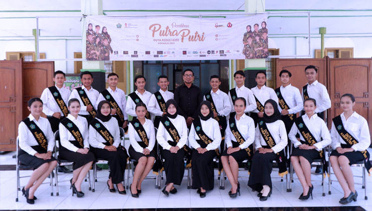 Kegiatan 20 finalis Duta Peduli AIDS Sidoarjo (Foto: Dokumen Parpas for TIMES Indonesia)