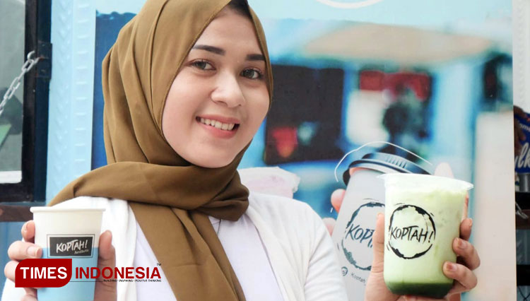 Brand Koptah digandrungi kaum milenial dengan varian kopi yang di racik menjadi minuman kekinian (Foto: Dok Koptah for TIMES Indonesia)