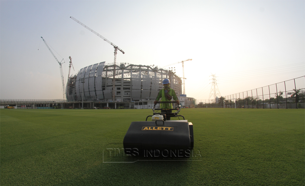 Mengintip Progres Pembangunan Jakarta International Stadium