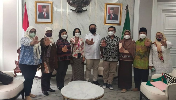 Terima Komisioner Komnas Perempuan, Menag RI Berkomitmen Tuntaskan Permasalahan Keagamaan