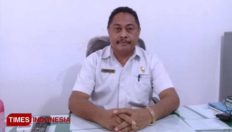 Kepala Dinas Sosial Kabupaten Sumba Timur NTT Oktavianus Tamu Ama. (FOTO: Habibudin/TIMES Indonesia)