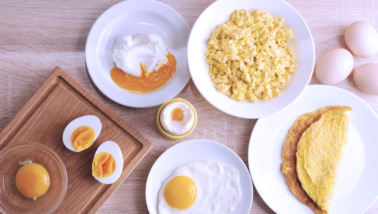 ILUSTRASI - Masakan telur. (FOTO: Pinterest)