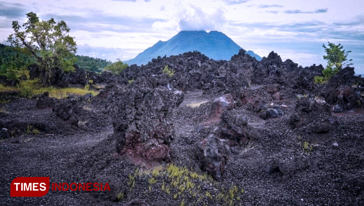 Geowisata Batu Angus Kota Ternate. (FOTO: Fuad for TIMES Indonesia)