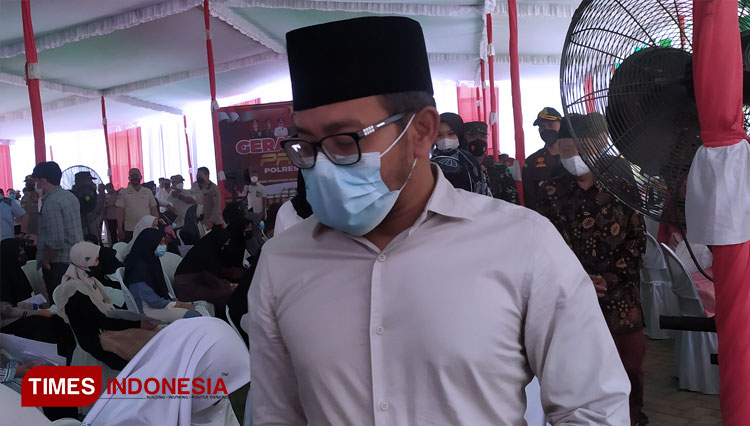 Pengasuh Pondok Pesantren (Ponpes) Mambaul Ma'arif Denanyar Jombang, KH Abdussalam Sohib (FOTO : Rohmadi/TIMES Indonesia) 