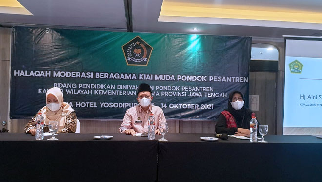 Gelar Halaqah Moderasi untuk Sambut HSN, Kemenag Jateng Kumpulkan Kiai Muda