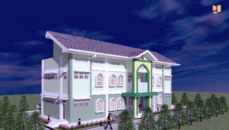 Ilustrasi - Pembangunan Rusun Ponpes Hidayatul Ulum di Kota Tasikmalaya (FOTO: Biro Komunikasi Publik Kementerian PUPR RI)