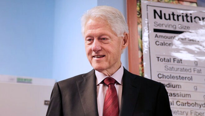 Mantan Presiden Bill Clinton Dirawat di RS