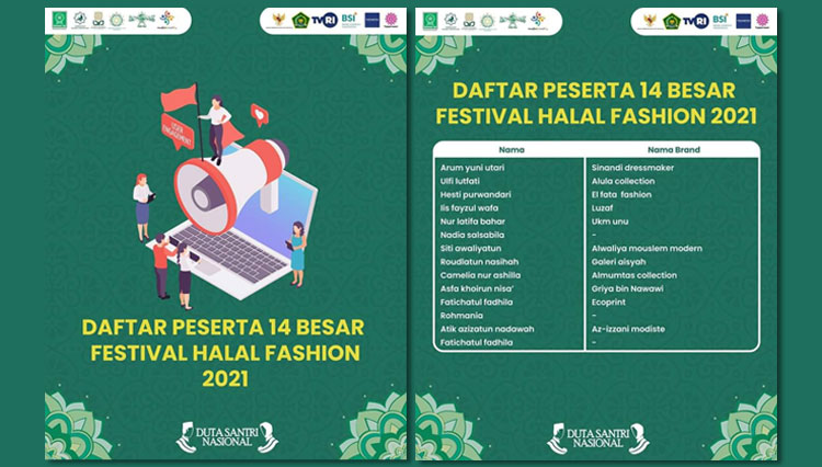 Festival Halal Fashion sebagai Talent Pool