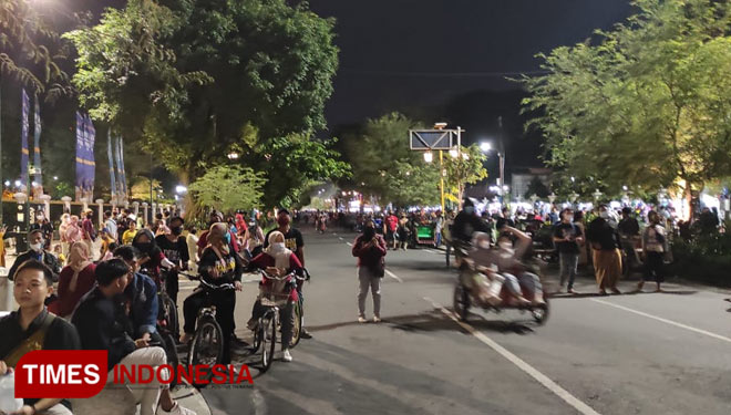 Pandemi Covid-19 Belum Usai, Kawasan Malioboro Dibanjiri Wisatawan