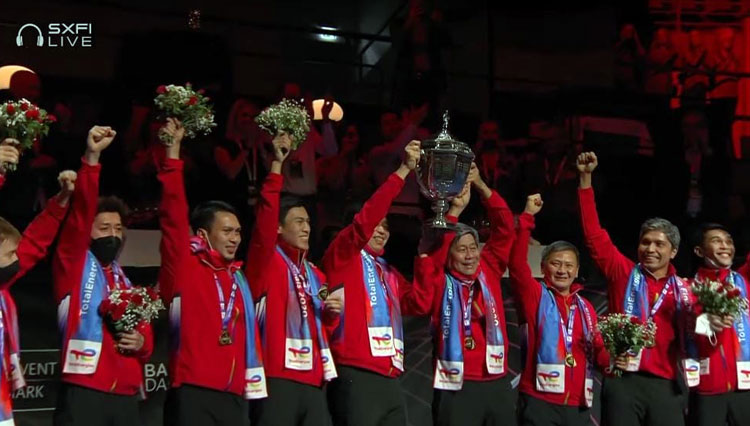 Perjalanan Tim Piala Thomas Indonesia: Hampir Gagal di Penyisihan, Pembuktian Saat Final