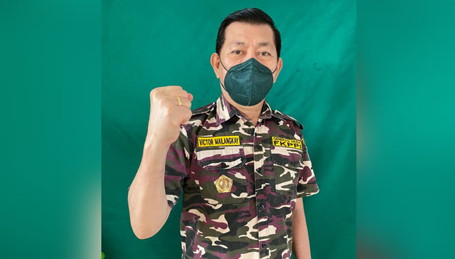Ketua PD XXII GM FKPPI Sulawesi Utara, Victor Mailangkay.