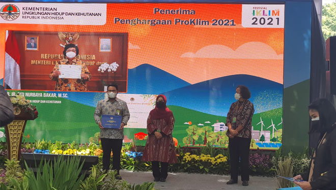 Jawa Timur Raih Penghargaan Program Kampung Iklim 2021