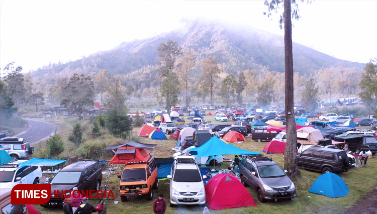 Paltuding Ijen Banyuwangi Jadi Lokasi Favorit Rombongan Camper Van Ngecamp