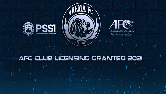 Arema FC meraih AFC Club Licensing. (foto: Arema FC)
