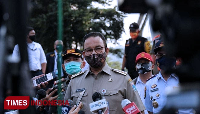 Gubernur DKI Jakarta, Anies Baswedan. (Foto: Moh. Ramli/TIMES Indonesia)
