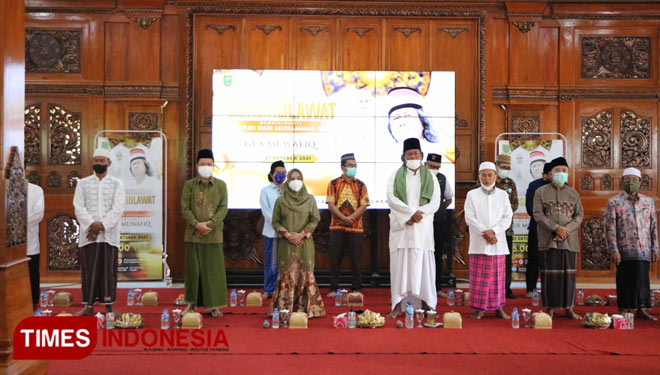 Perayaan Maulid Nabi di Kota Mojokerto dibarengi semarak sholawat di 100 tempat ibadah umat islam di Kota Mojokerto. Kamis (21/10/2021)(Dok. Pemkot Mojokerto for TIMES Indonesia)