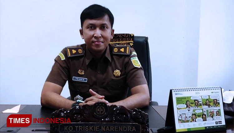 Kepala Seksi Pidana Khusus (Kasi Pidsus) Kejari Sleman, Ko Triskie Narendra. (FOTO: Fajar Rianto/TIMES Indonesia)