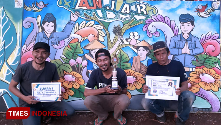 Bertema Lestari Lapasku, Lomba Kreasi Mural Lapas Banjar Dimenangi Tim Artasik