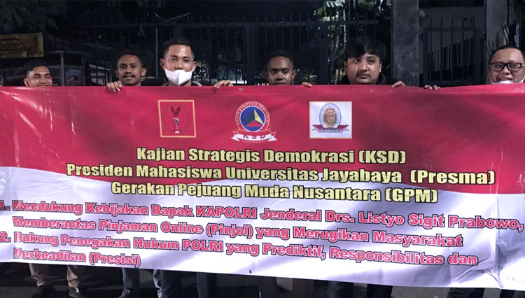 Universitas Jayabaya, GPMN dan KSD Dukung Kapolri Berantas Pinjol Ilegal Hingga ke Akarnya