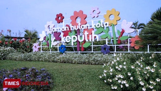 Taman Harmoni Keputih menjadi salah satu taman kota yang buka di Surabaya. (FOTO: dok. TIMES Indonesia) 