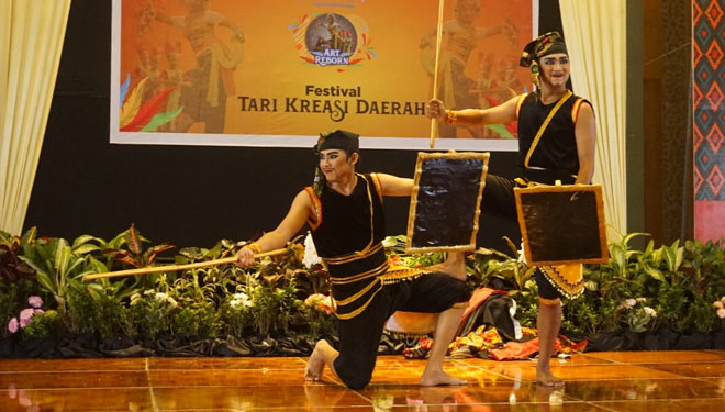 Suasana kegiatan Festival Pesona Senggigi 2021 yang digelar di Aruna Senggigi Resort & Convention.(FOTO: Dinas Pariwisata Lombok Barat)