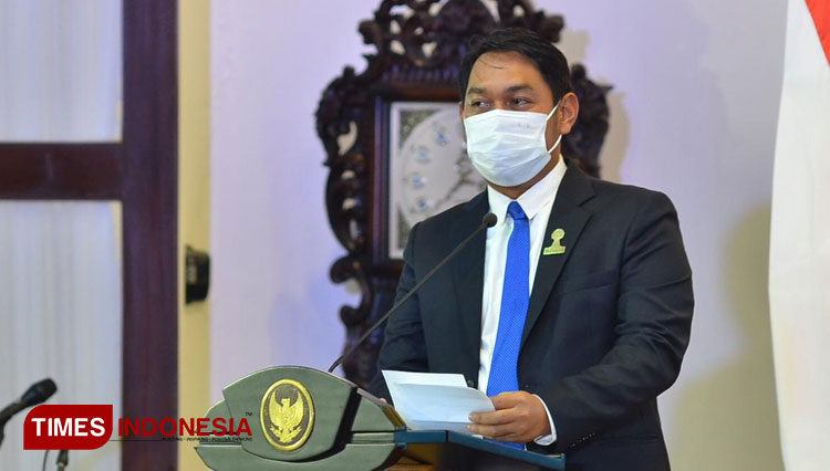 Prosesi pelantikan BPD HIPMI Jatim 2