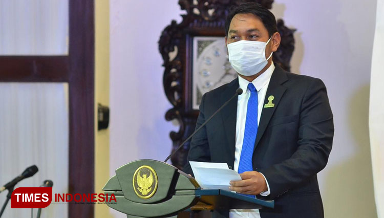 Prosesi pelantikan BPD HIPMI Jatim a