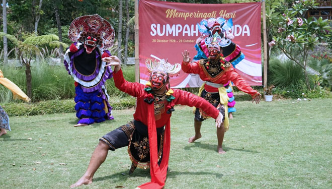 Hari Sumpah Pemuda, Kalangan Milenial di Malang Tampilkan Kekayaan Budaya Nusantara