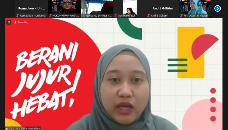 Gandeng KPK, Prodi PPKn Unikama Gelar Kuliah Umum Anti Korupsi