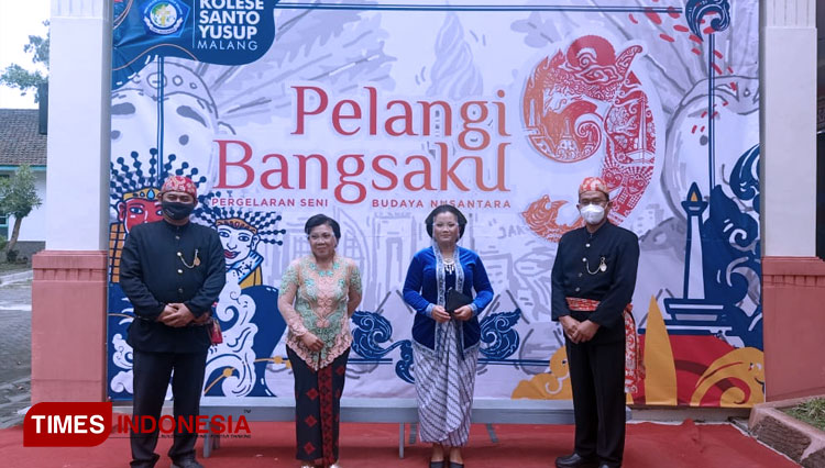 Lewat Pelangi Bangsaku, SMAK Kosayu Malang Kampanyekan Keragaman Budaya Nusantara