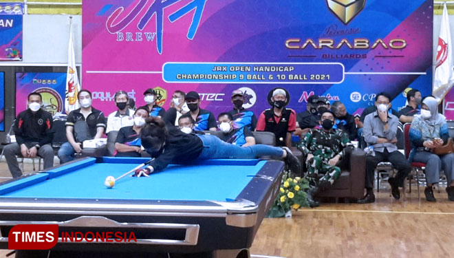 Pertarungan Billiard PON XX Papua Diboyong ke Kota Batu