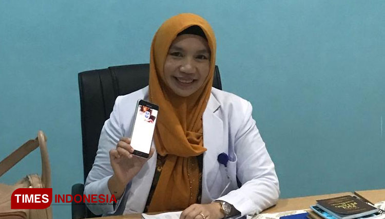 Dirut RS Randegansari Husada dr Titik Maimanah (Foto: BPJS Kesehatan Cabang Gresik for TIMES Indonesia).