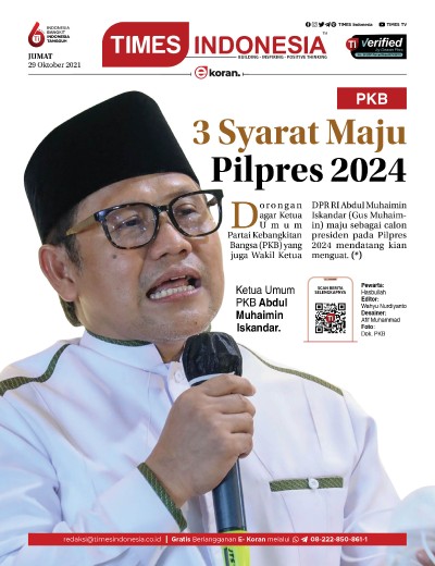 Edisi Jumat, 29 Oktober 2021: E-Koran, Bacaan Positif Masyarakat 5.0